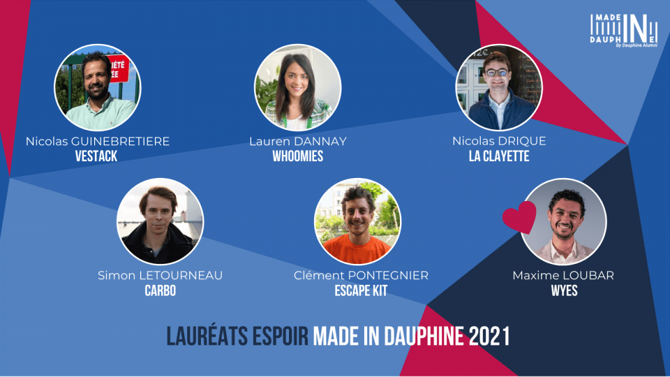 Lauréats Experts 2021