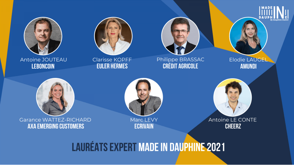 Lauréats Experts 2021