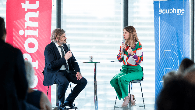 Les Alumni de Dauphine font Le Point avec Claire Chabrier (97)