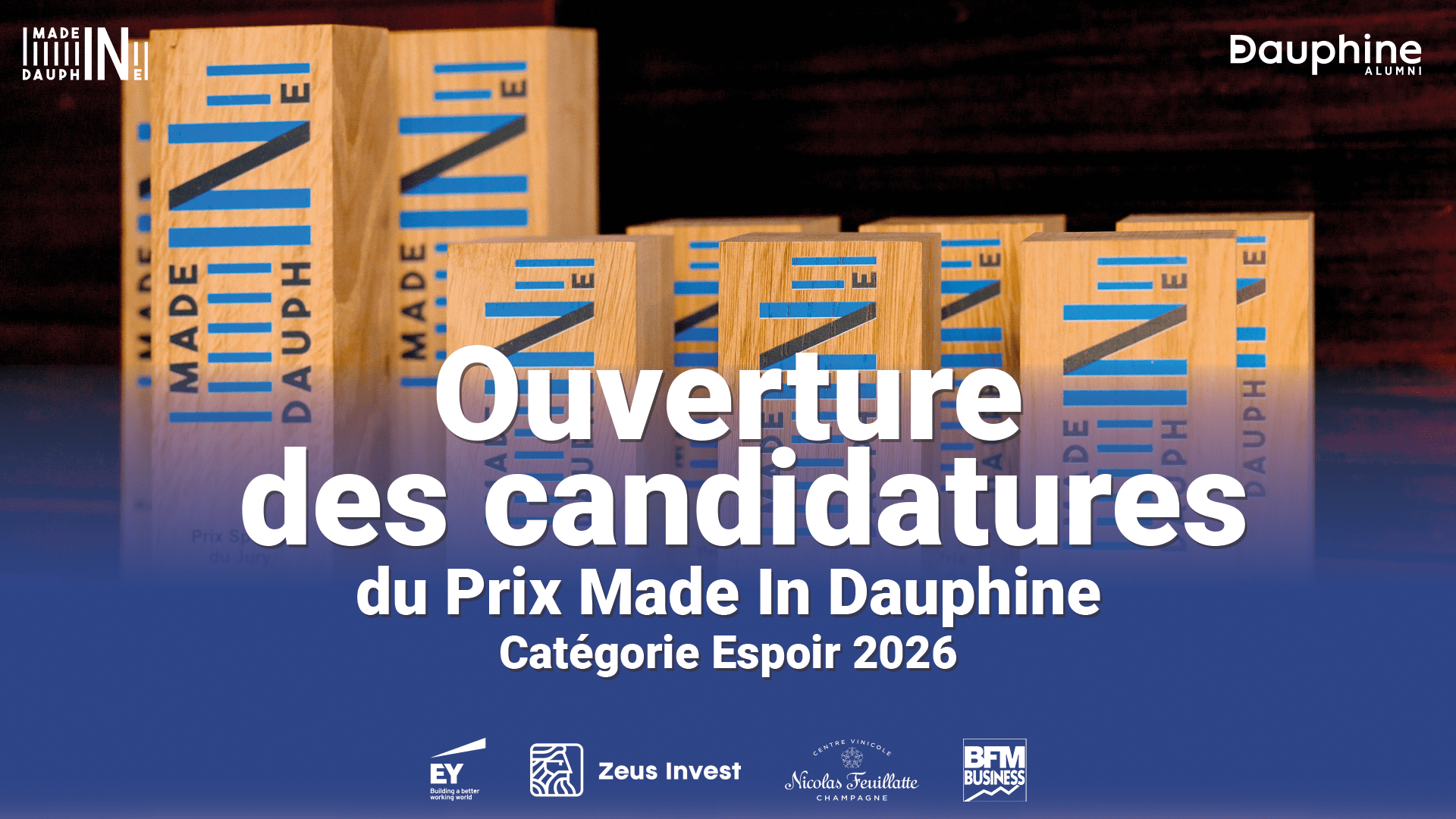 Candidatures - Prix Espoir du Made In Dauphine 2026