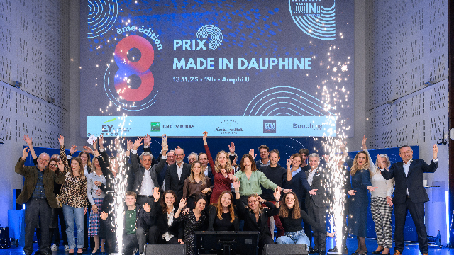 Cérémonie de remise des Prix Made In Dauphine 2025