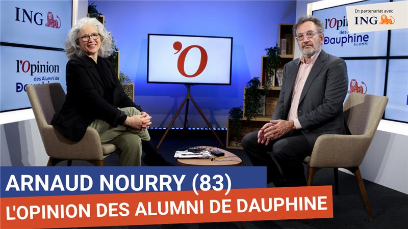 L'Opinion des Alumni de Dauphine avec Arnaud Nourry (83)