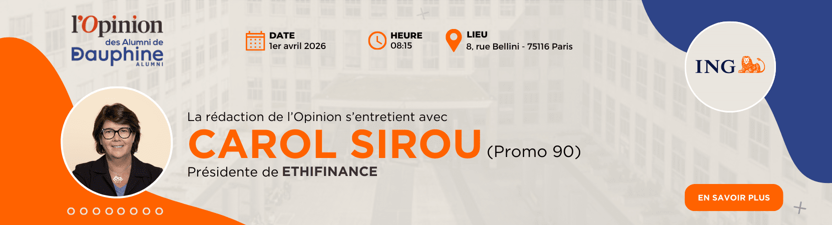 L'Opinion des Alumni - Carol Sirou