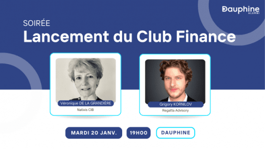 Soirée de lancement du Club Finance