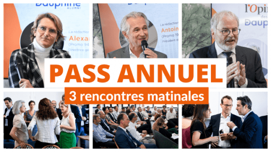 Nouveauté : Pass annuel - l'Opinion des Alumni de Dauphine