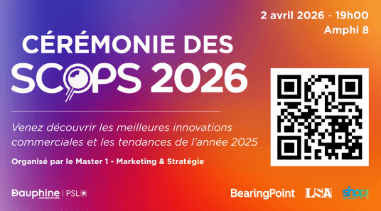 19ème édition de la cérémonie des SCOPS de l'Observatoire de l’Innovation Commerciale