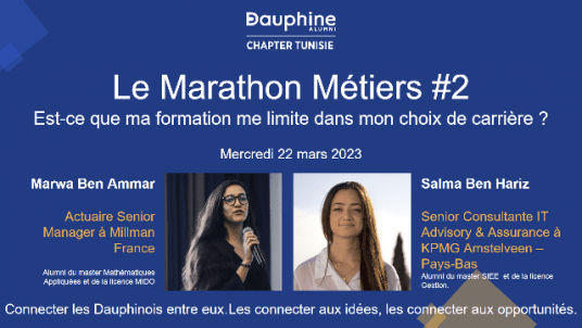 Marathon Métiers #2 - Est-ce que ma formation me limite dans mon choix de carrière ? 