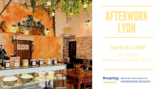 Chapter Lyon :  Afterwork 04/04