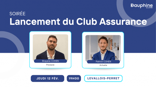 Soirée de lancement du Club Assurance