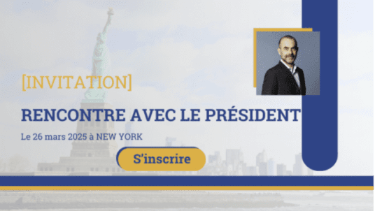 Rencontrez le nouveau président de Dauphine à New York !